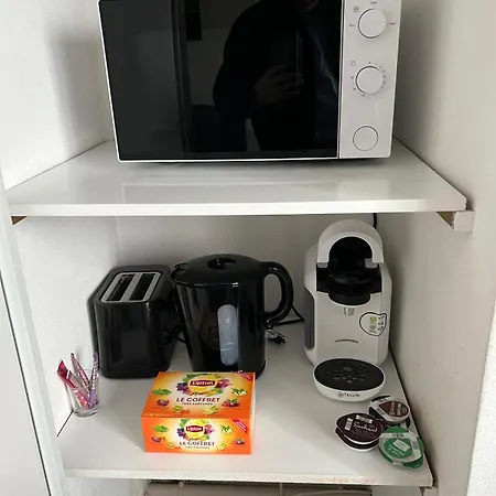 Appartement 20m2 Parking 4rue Proudhon Wifi Rdcsureleve Clermont-Ferrand