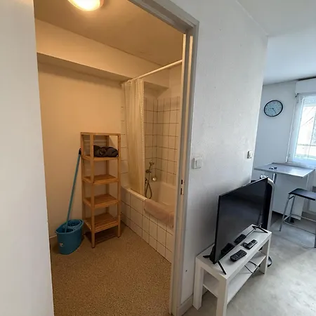 Appartement 20m2 Parking 4rue Proudhon Wifi Rdcsureleve *